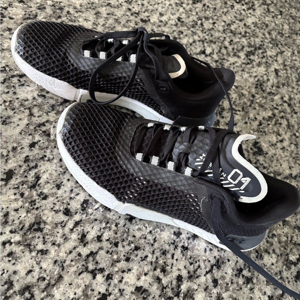 Black and White Athletic Sneakers